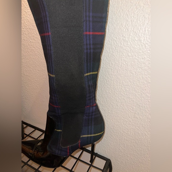 dolce & gabanna plaid boots with heels - Picture 4 of 10